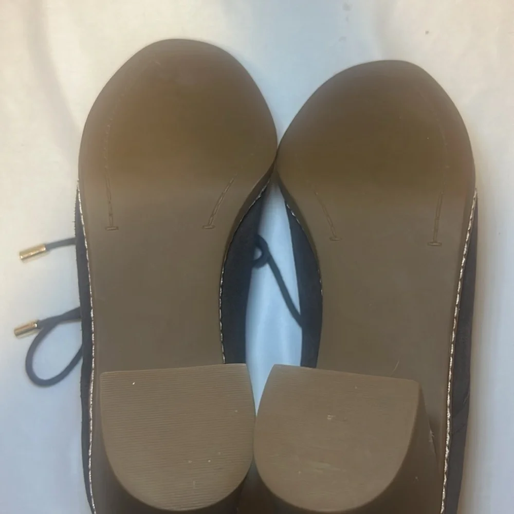 Like New Tory Burch Hilary Brown Suede Lace Up Ankle Booties Women’s Size 9.5 M - Picture 8 of 16